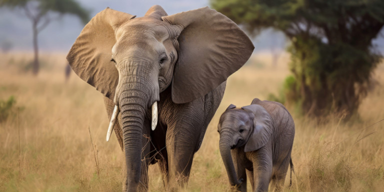 Elephants Safari Africa