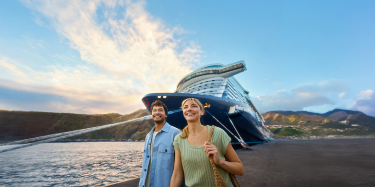 P&auml;rchen vor der Mein Schiff 